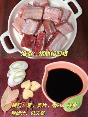 每年的年夜饭我都会做这道糖醋排骨❗️❗️的做法 步骤1