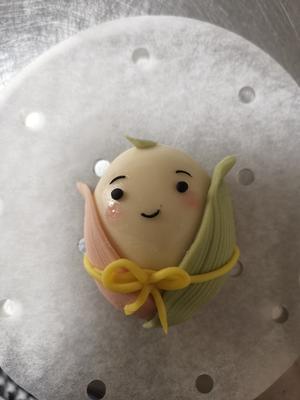 粽子馒头造型的做法 步骤19