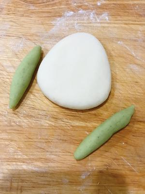卡通馒头粽子（蒸）的做法 步骤3