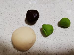 粽子面包（卡通面包）的做法 步骤1