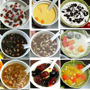 早餐必备40种甜汤系列（材料搭配及做法）的做法 步骤1