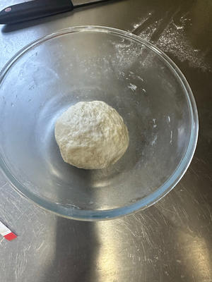 软皮饼—-紫薯芋泥馅（手残党都可成功）的做法 步骤4
