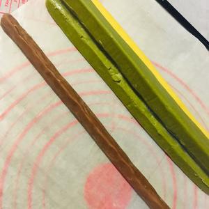 圣诞节之圣诞树饼干的做法 步骤8