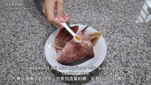 年夜饭菜单--豉油蒸东星斑 / 孔雀开屏蒸鱼的做法 步骤6