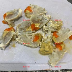 年夜饭大菜之 蒜蓉粉丝蒸红膏梭子蟹大家快来跟我学一下超详细的步骤的做法 步骤11