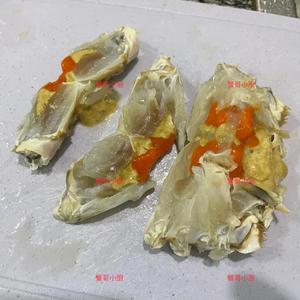 年夜饭大菜之 蒜蓉粉丝蒸红膏梭子蟹大家快来跟我学一下超详细的步骤的做法 步骤10