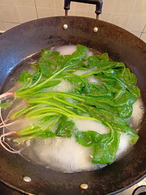 节气蔬食~小寒~上汤菠菜（年夜饭菜单NO.9）的做法 步骤12