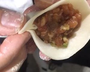 柳叶饺子详细包法，过年过节必备?的做法 步骤2