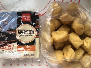 深夜食堂炸豆腐乌冬面的做法 步骤1