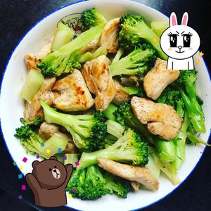 鸡胸肉西兰花减肥餐的做法 步骤4