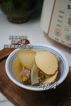 久咳不愈 儿童成长汤 咳嗽 虎乳菌雪梨润肺汤的做法 步骤7