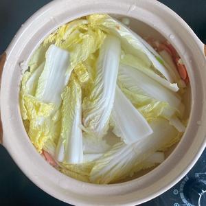 娃娃菜粉丝煲的做法 步骤4