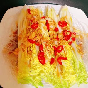 蒜蓉粉丝娃娃菜的做法 步骤6