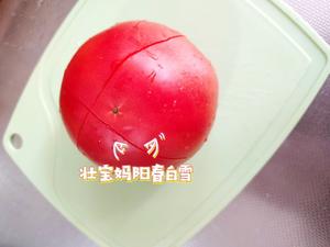 吃一次就爱上的宝宝辅食！西红柿菠菜细汤面（10个月以上婴幼儿辅食）宝宝蔬菜面条！的做法 步骤1