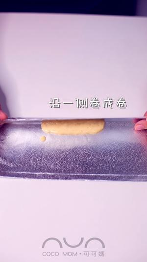 可可妈手工婴幼儿辅食课堂芝士鳕鱼肠适合月龄：10月＋的做法 步骤5