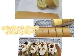 抹茶蛋糕卷的做法 步骤19