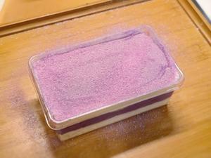 紫薯芋泥盒子蛋糕?浪漫满分的颜值的做法 步骤20