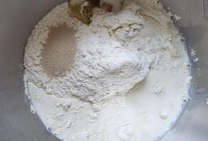 雪芙皮八角星星面包的做法 步骤1