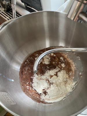 布里奥斯巧克力?奶油面包｜巧克力控绝对不能错过?的做法 步骤1