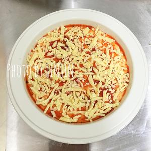 奥尔良烤鸡肉披萨的做法 步骤14