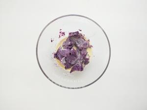 芝士紫薯薄披萨的做法 步骤5