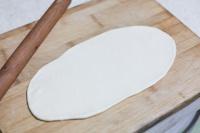 薄饼脆皮火腿pizza的做法 步骤4