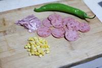 薄饼脆皮火腿pizza的做法 步骤5