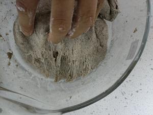 低卡不揉面的荞麦版巧巴塔扭扭棒的做法 步骤7