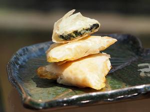 Spanakopita 希腊菠菜皮塔(三角)的做法 步骤1