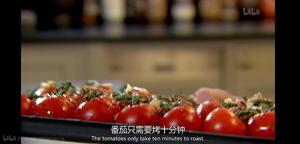 烤波伦塔配烤番茄和山羊奶酪的做法 步骤12