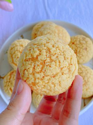 酥到掉渣无敌好吃奶油夹心酥皮大泡芙的做法 步骤16