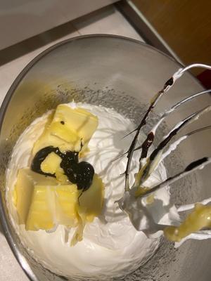 百搭咖啡意式奶油（黄油）霜 隔离食记1⃣️0⃣️的做法 步骤4