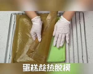 轻甜双馅椰香斑斓蛋糕（含详细分解视频，解锁N项技能）的做法 步骤16