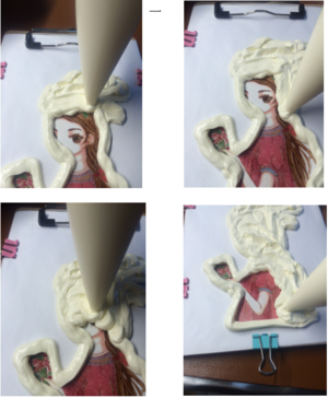 雨曦cake：还在花钱去学奶油霜转印？这里有全网最详细的课程！的做法 步骤18