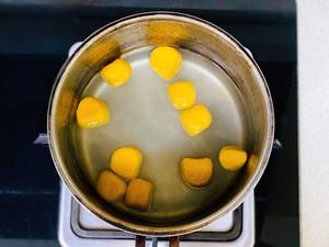 【宝宝甜品】零失败椰奶清凉补红薯淀粉芋圆无添加夏日冷饮Q弹有嚼劲的做法 步骤4