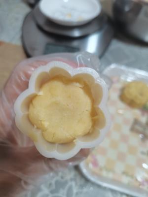 超简单果酱流心绿豆糕的做法 步骤7