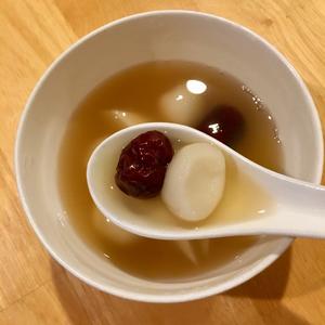 Q弹小汤圆糖水：淮山，芋头，马蹄，大薯的做法 步骤18
