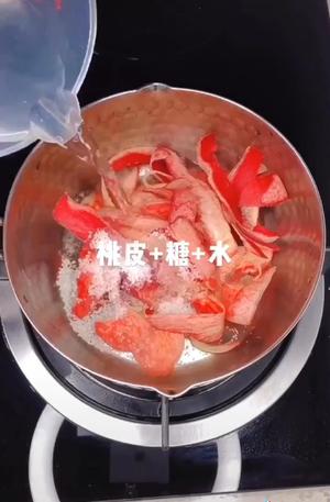 水蜜桃果冻-白凉粉的做法 步骤3