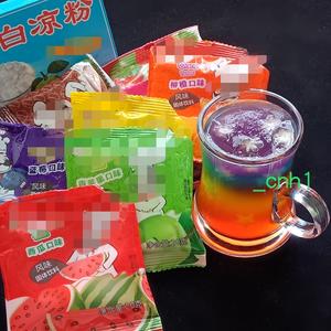 梦幻的N种口味果冻杯——白凉粉版B的做法 步骤2