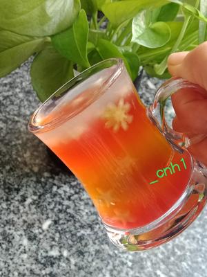 梦幻的N种口味果冻杯——白凉粉版B的做法 步骤9