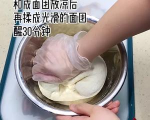 圆白菜猪肉蒸饺（烫面蒸饺）的做法 步骤1