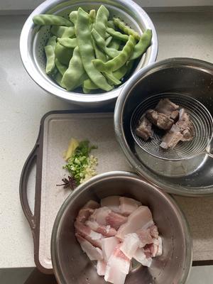 排骨炖豆角的做法 步骤2