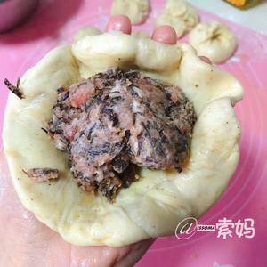 梅干菜鲜肉锅盔的做法 步骤16