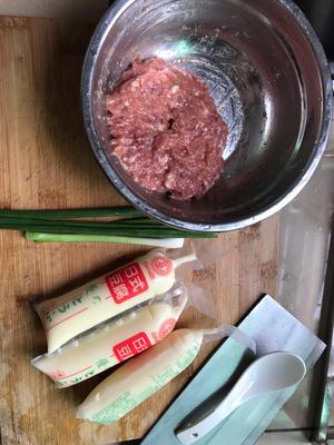 日本豆腐蒸肉末的做法 步骤1