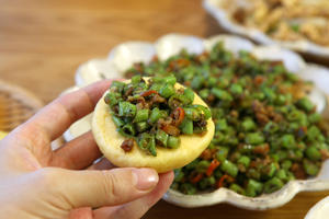 辣炒肉末芽菜豆角的做法 步骤19