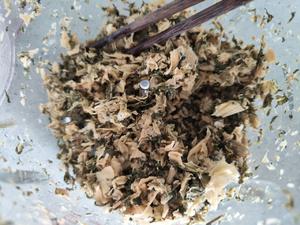 最爱的梅菜肉馅青团！咸口青团YYDS！?的做法 步骤5