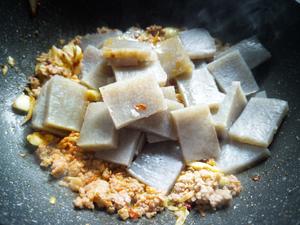 家常下饭菜㊙️‼️肉末炒焖子‼️当菜又当饭的做法 步骤5