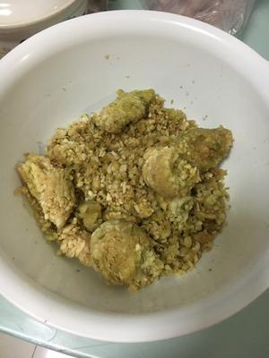 北方大包子（茄子肉馅）的做法 步骤4