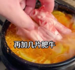 韩式豆腐汤 辣白菜豆腐汤套餐 五花肉炖辣白菜的做法 步骤14