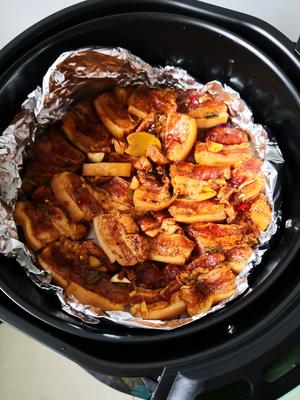 烤五花肉‘空气炸锅版的做法 步骤4
